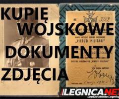 KUPIĘ WOJSKOWE STARE DOKUMENTY,ZDJĘCIA,LEGITYMACJE,DYPLOMY,MILITARIA TELEFON --694972047 - 1