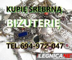 KUPIĘ STARĄ BIŻUTERIĘ SREBRNĄ ORAZ WSZYSTKO INNE ZE SREBRA TELEFON--- 694972047