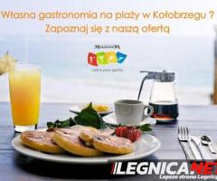 KOŁOBRZEG - WŁASNA DZIAŁALNOŚĆ GASTRONOMICZNA NA PLAŻY