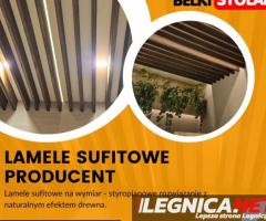 Lamele sufitowe drewnopodobne PRODUCENT - 1