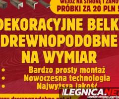 Drewnopodobne belki - Zamów PRÓBKI NASZYCH IMITACJI DREWNA - 1