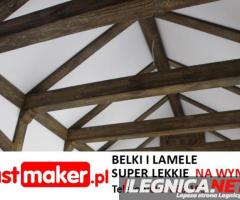 Superlekkie Lamele Drewnopodobne Sufitowe, belki i maskownice styropianowe na Wymiar - 2