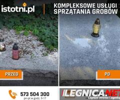 Opieka nad grobami Jelenia Góra - sprzątanie grobu, znicze, kwiaty - 2