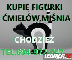 KUPIĘ FIGURKI ĆMIELÓW,WAŁBRZYCH,CHODZIEŻ,MIŚNIA TELEFON 694972047